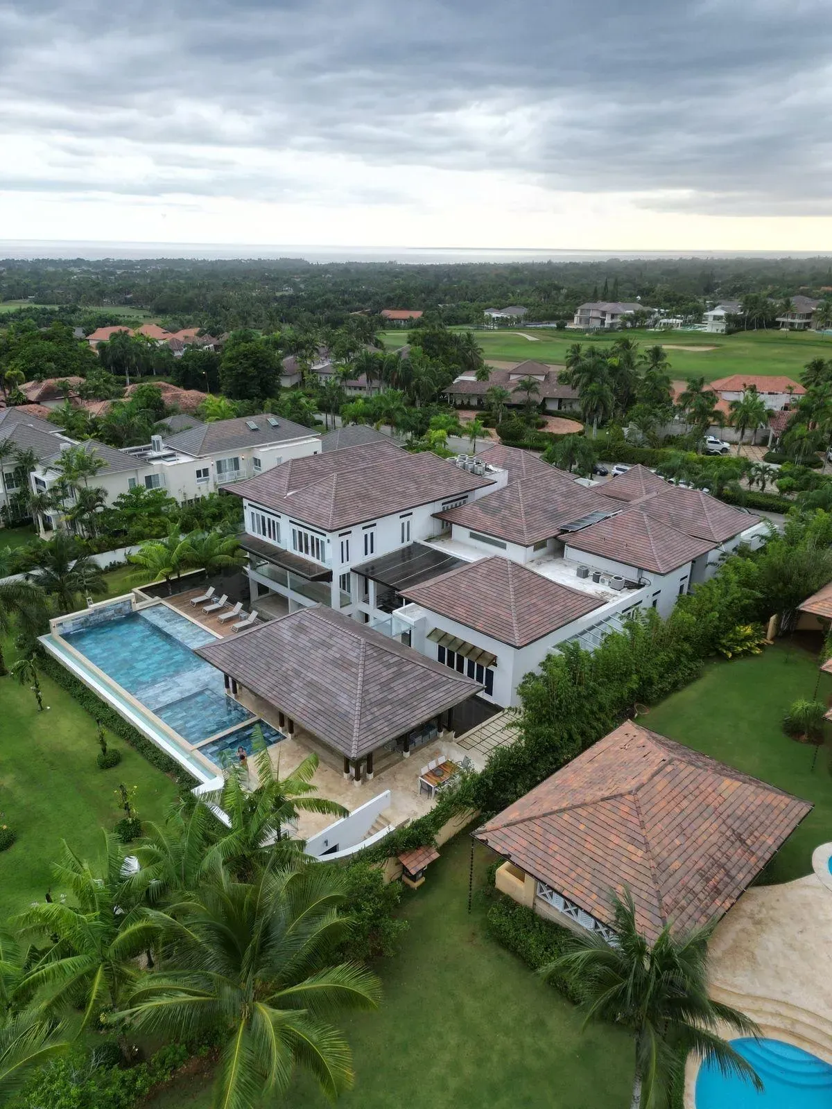 Vista de drone