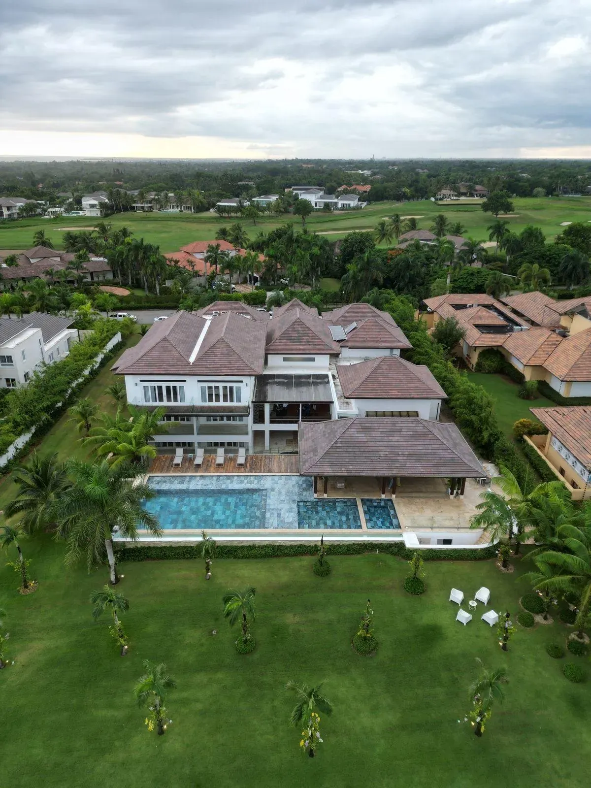 Vista de drone