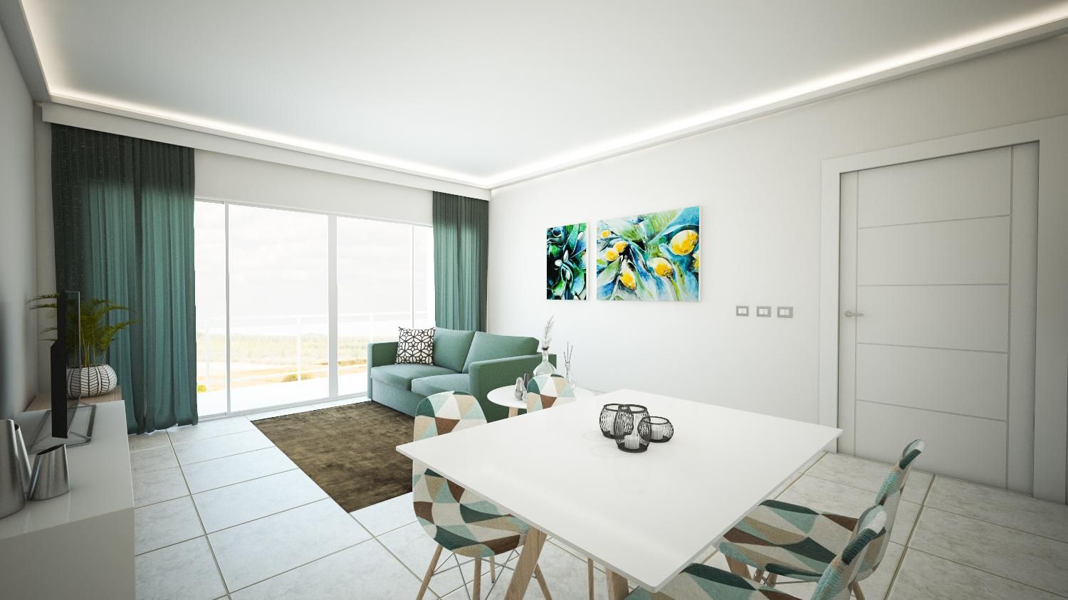 interior apartamento