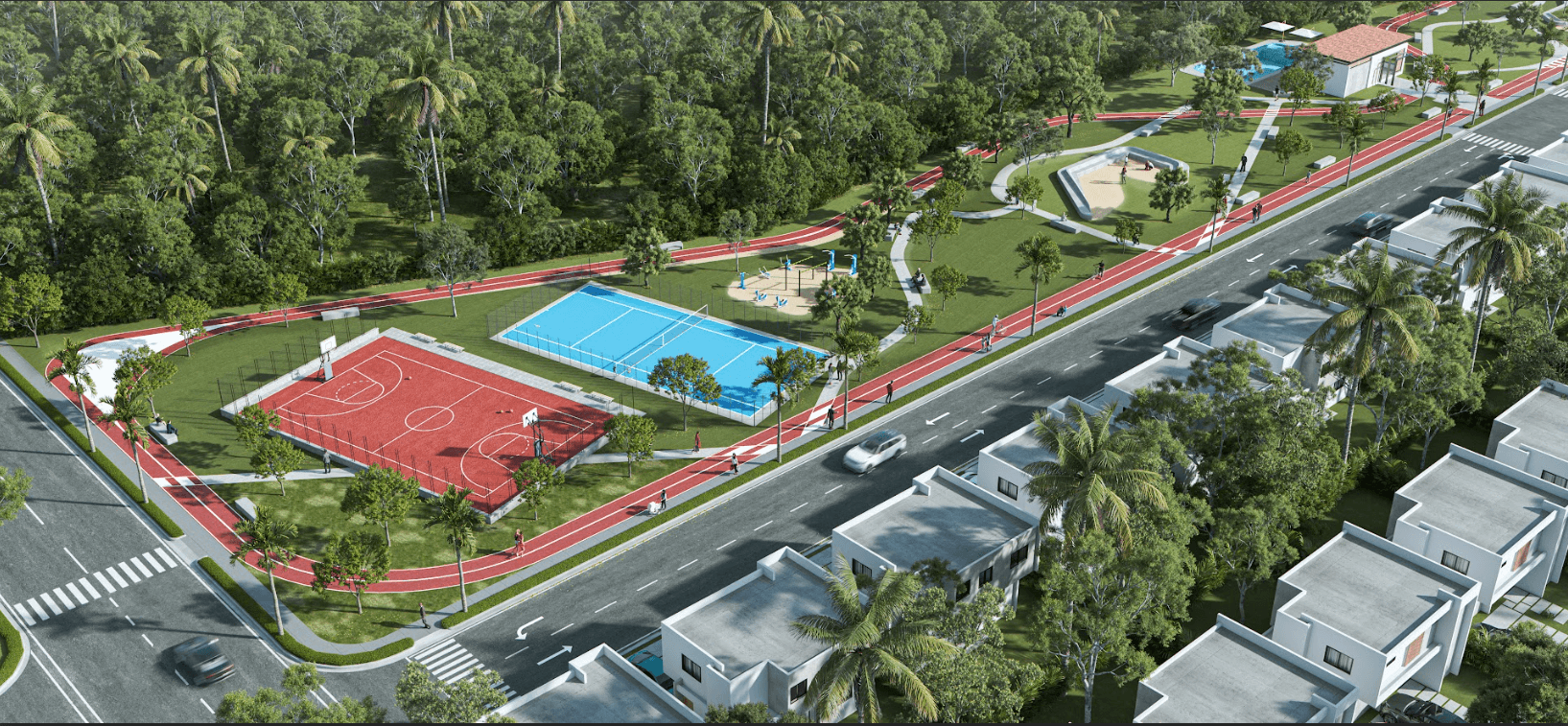 Primaveral III Villa zona deportiva